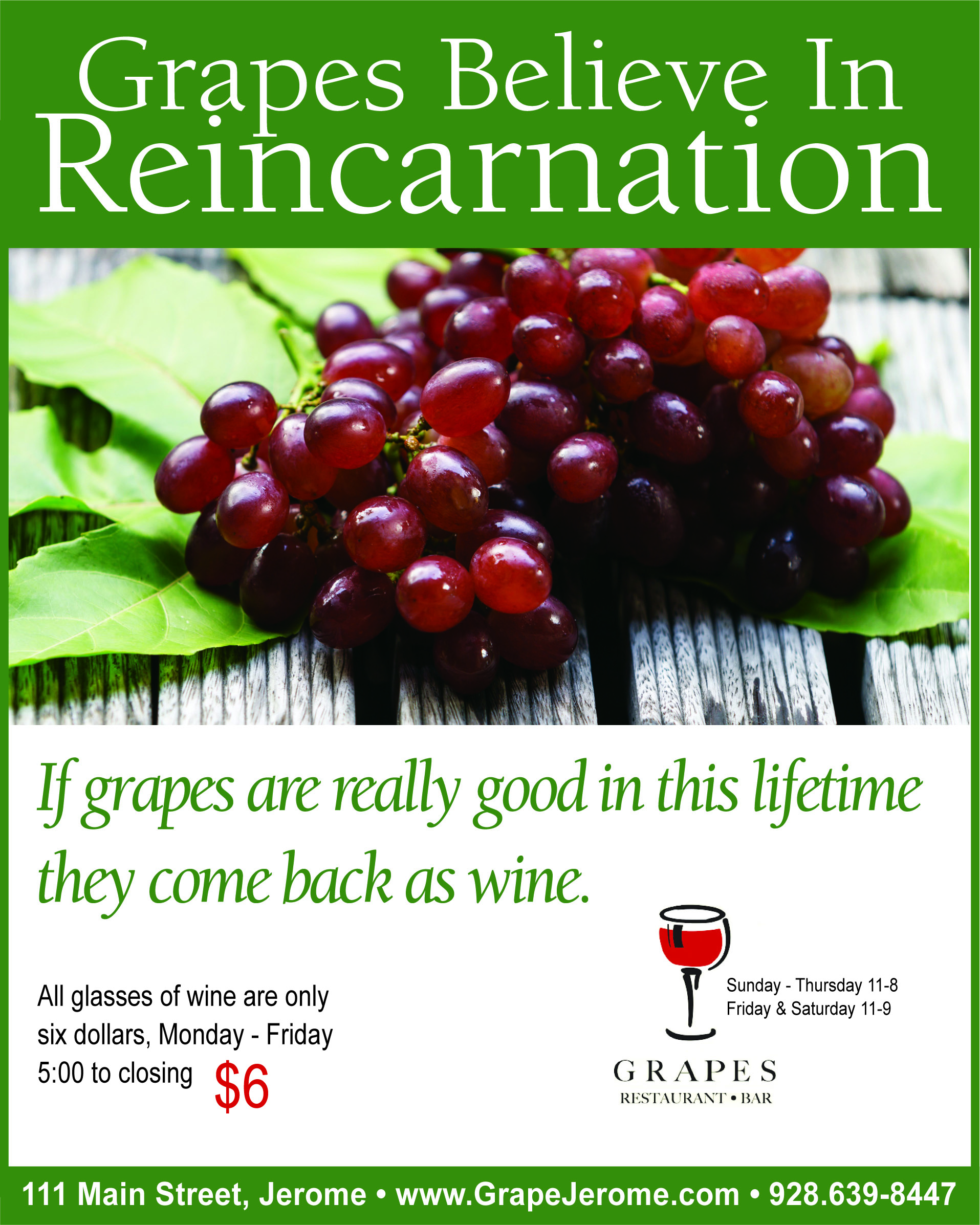Grapes Wine Offer